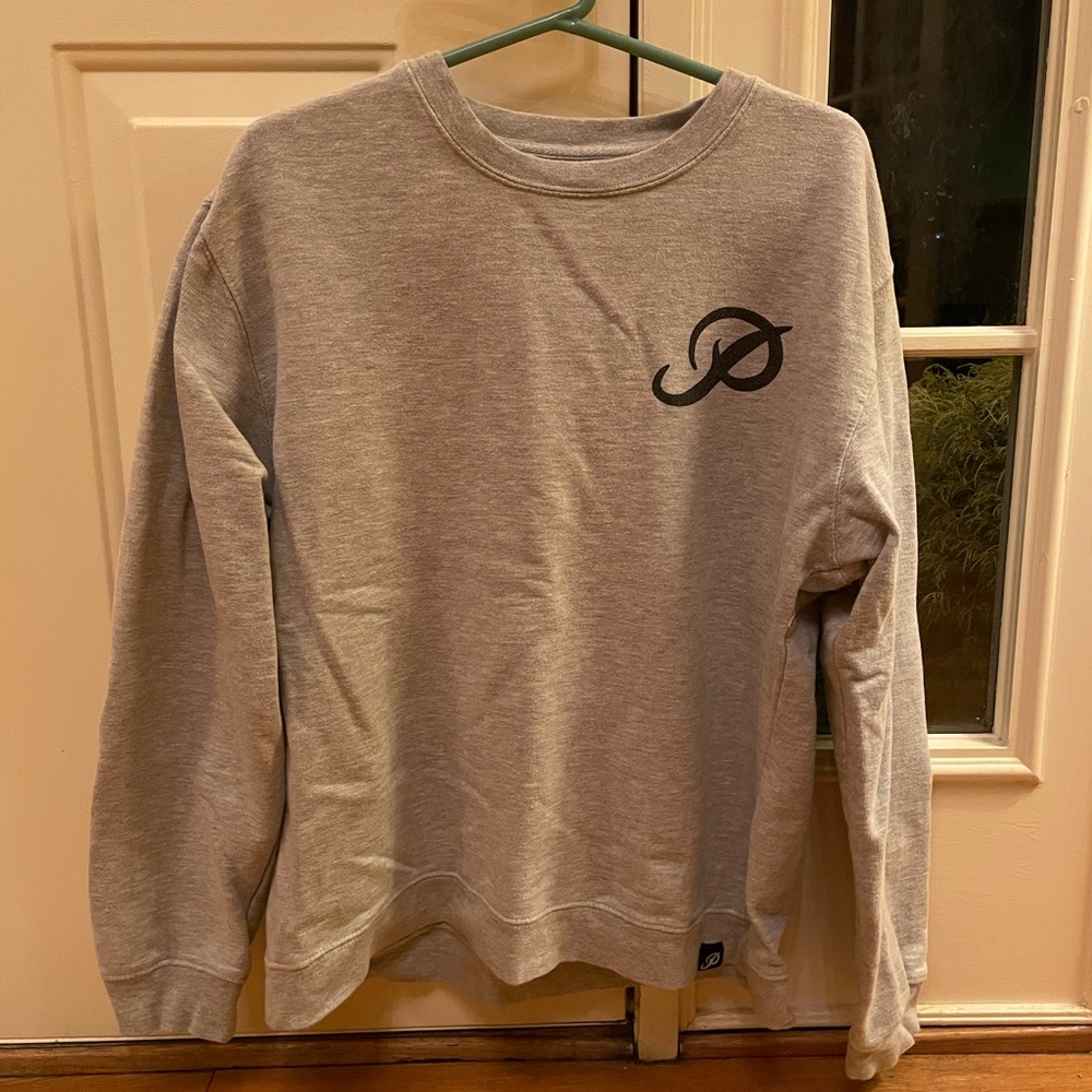 Primitive “P” Logo Grey Crewneck - Men’s Large